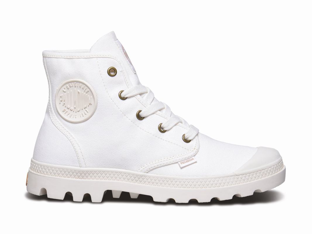 Botas Palladium Pampa Hi Mujer - Blancas ||IAXW-65310||